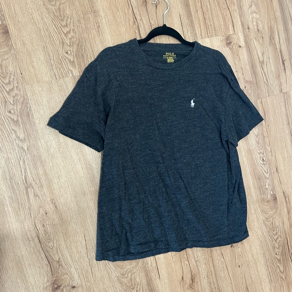 Polo by Ralph Lauren Men's Gray T-Shirt size medium